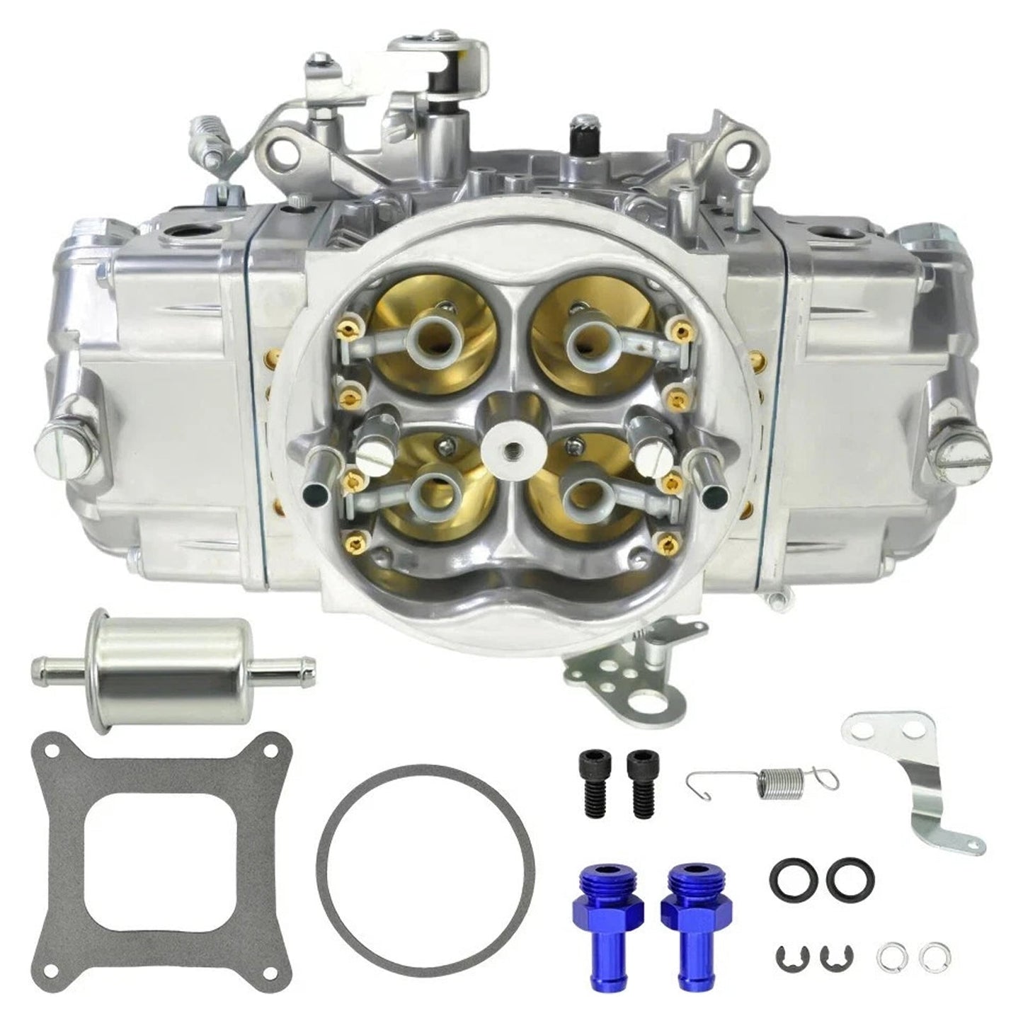 BR-67202 Carburatore secondario meccanico da 950 CFM 4150 a 4 corpi per serie da competizione