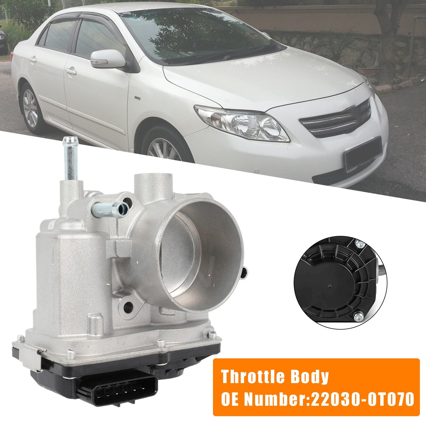 Corpo farfallato Toyota Corolla L4 1.8L GAS 2009-2010 22030-0T070 678023 19205603