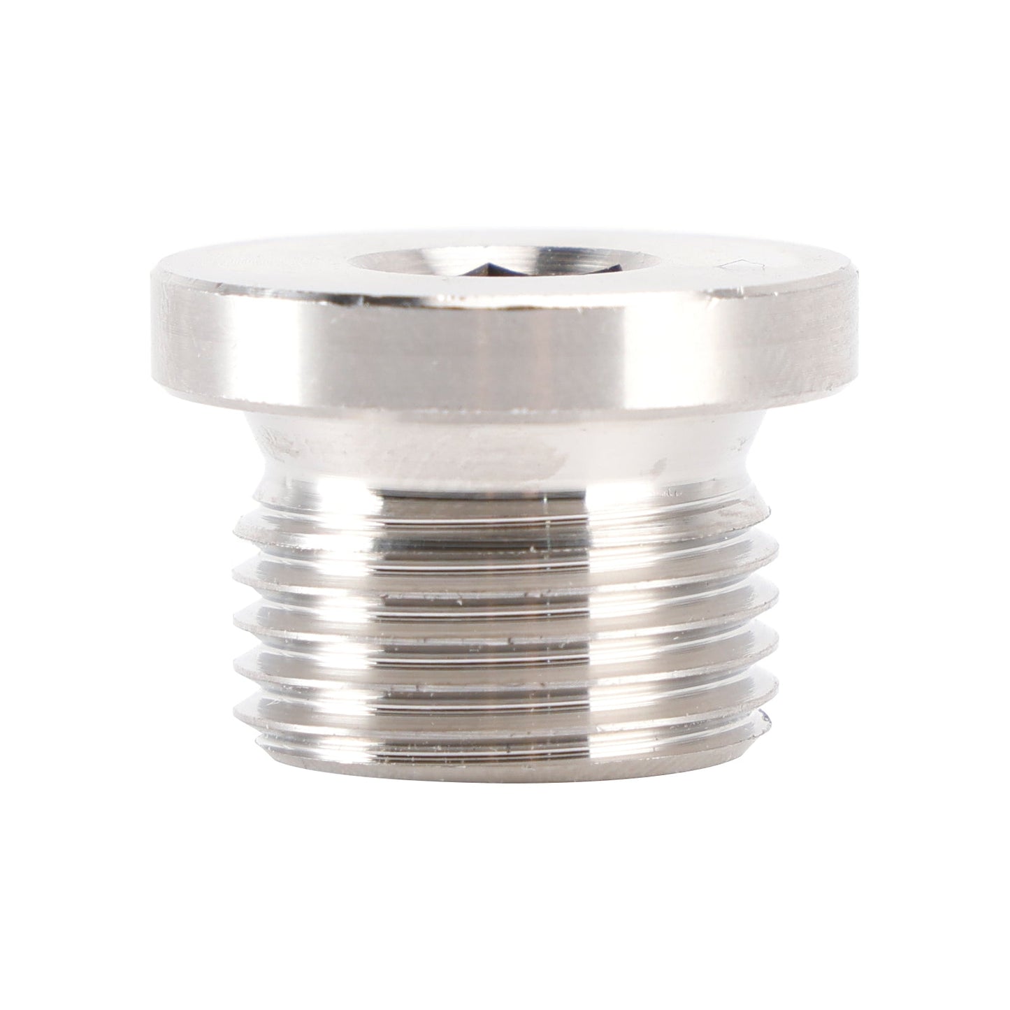 Tappo di chiusura per sensore con testa esagonale interna M18 x 1,5 mm, acciaio inossidabile 304, confezione da 5