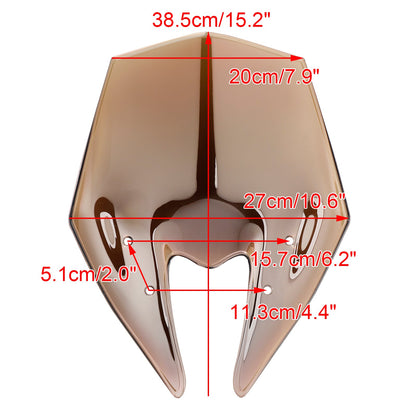 Parabrezza Parabrezza + Staffa adatto per Kawasaki Z900 2025