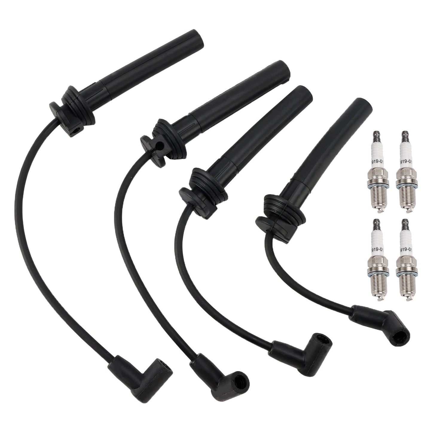 Set di 4 cavi per candele 54058 per Mini Cooper S 2002-2008-L4 1.6L