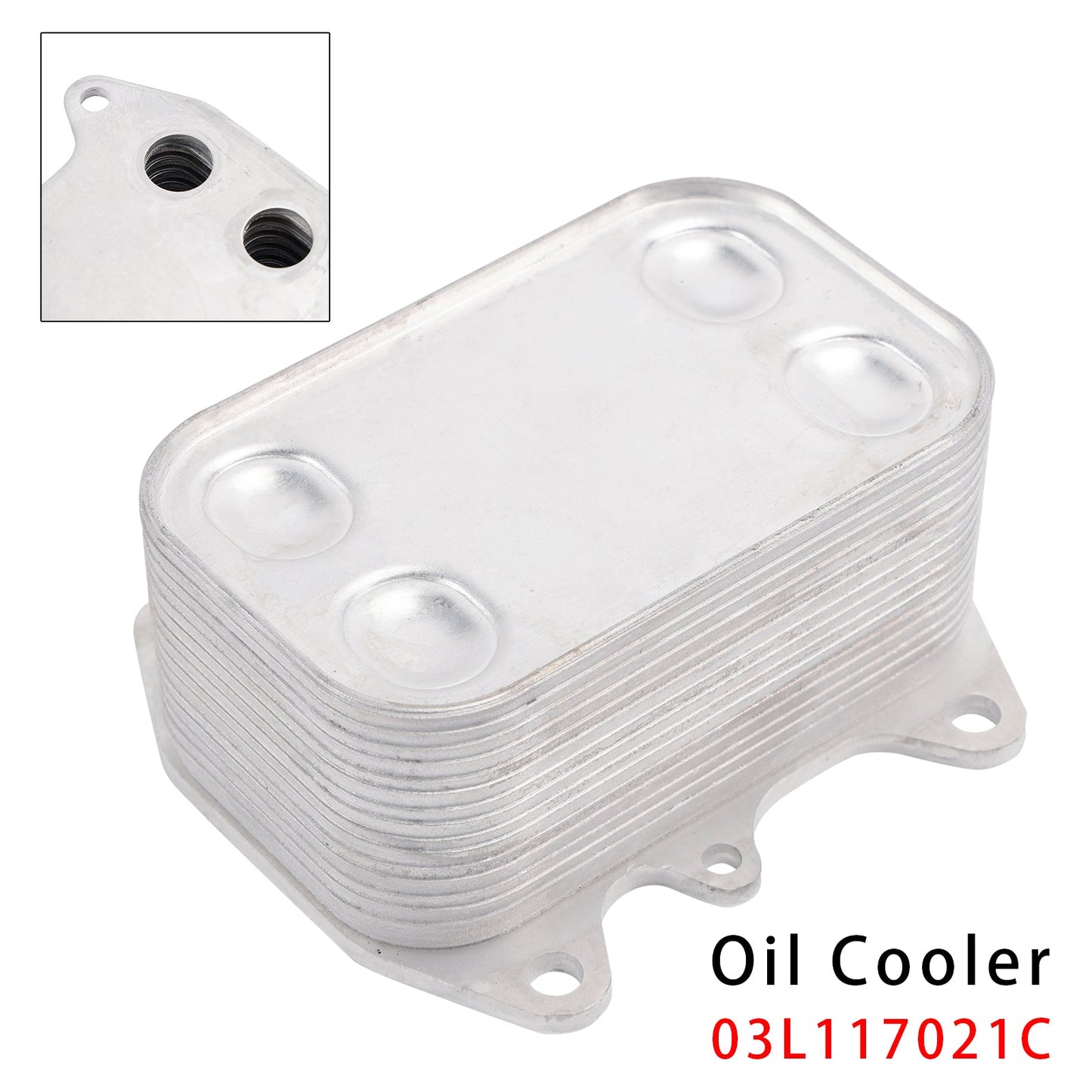 Radiatore olio 03L117021C per VW Passat B6 B7 Golf VI VII 1.6 2.0Tdi Crafter 2.0TDI