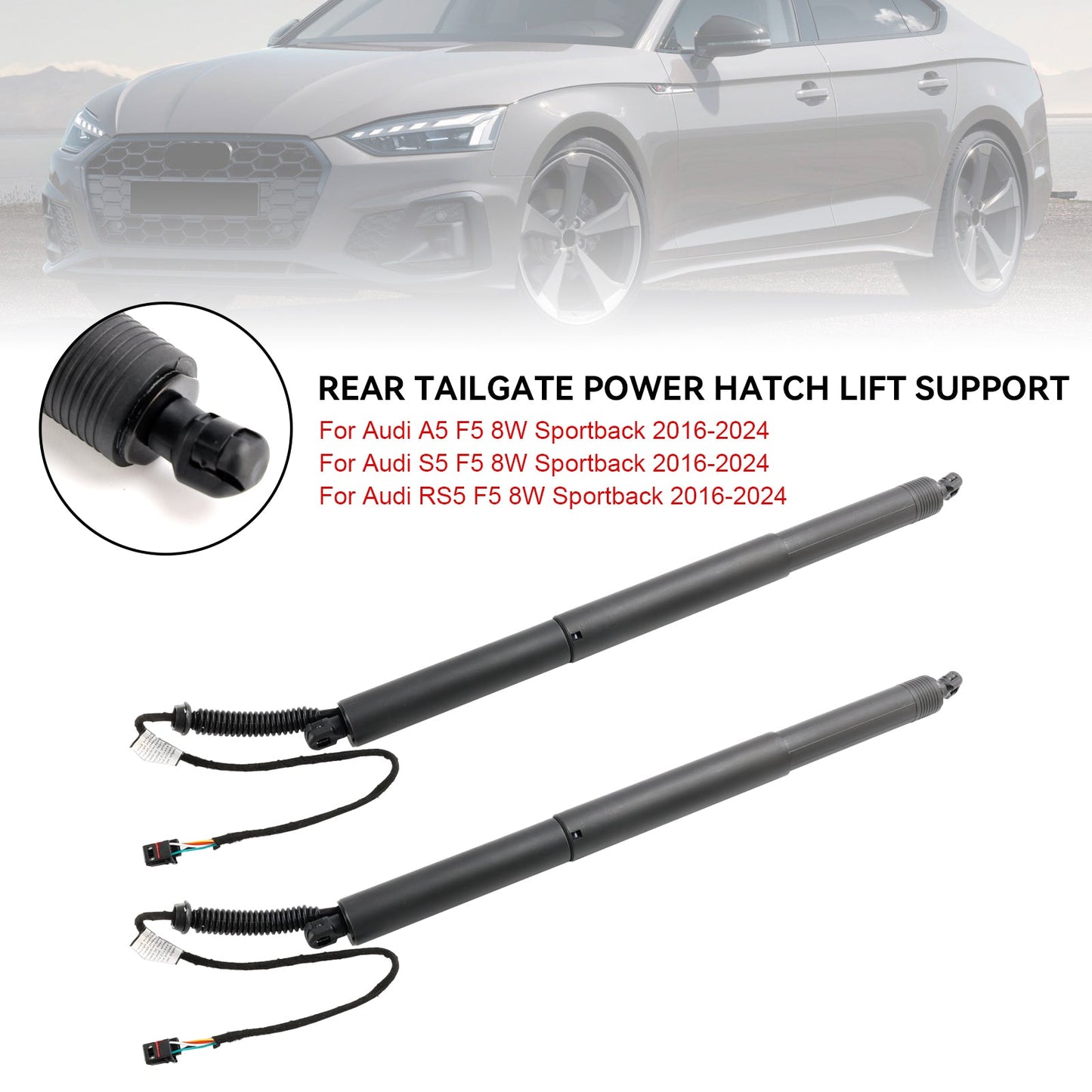 2016-2024 Audi A5 Sportback 2 pezzi portellone posteriore elettrico 8W8827851 8W8959107