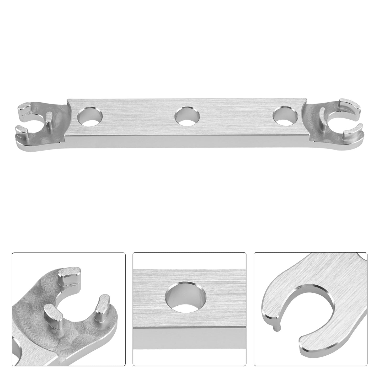 Chiave per la rimozione del tappo inferiore in alluminio. Strumento utilizzato per ricostruire la forcella DVO Saphire/Onyx.