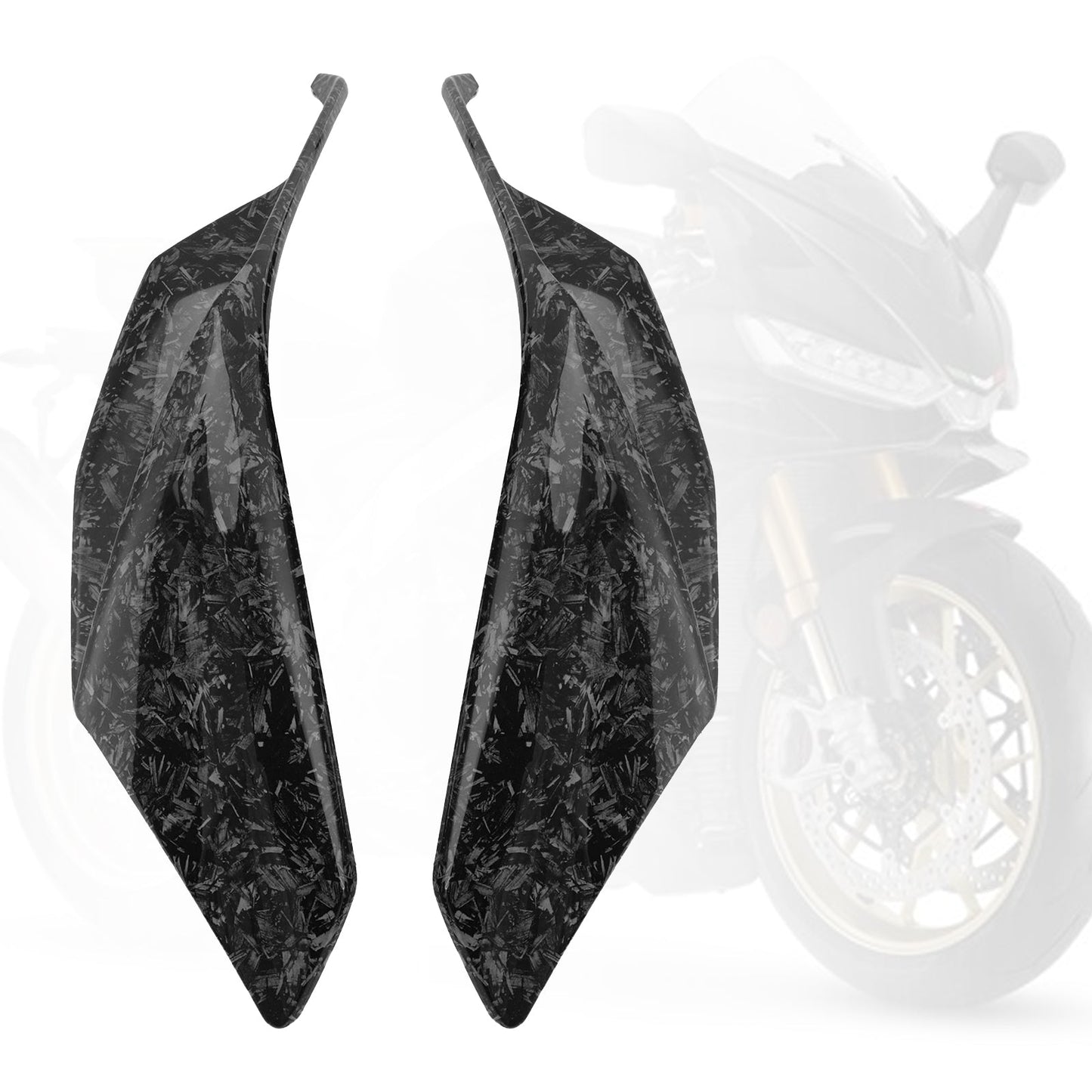 Kit di pannelli laterali per deflettori d'aria Aprilia RSV4 2021-2024