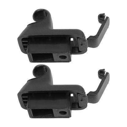 2 clip nere per aletta parasole 1RF14DX9AB compatibili con Chrysler 300 e Dodge Charger 2011-2020