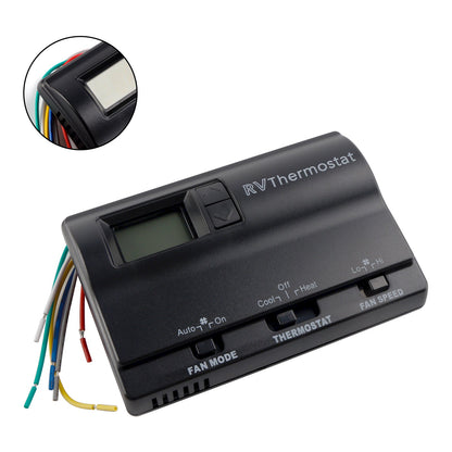 Termostato digitale caldo/freddo di ricambio compatibile con Coleman 83303362 nero