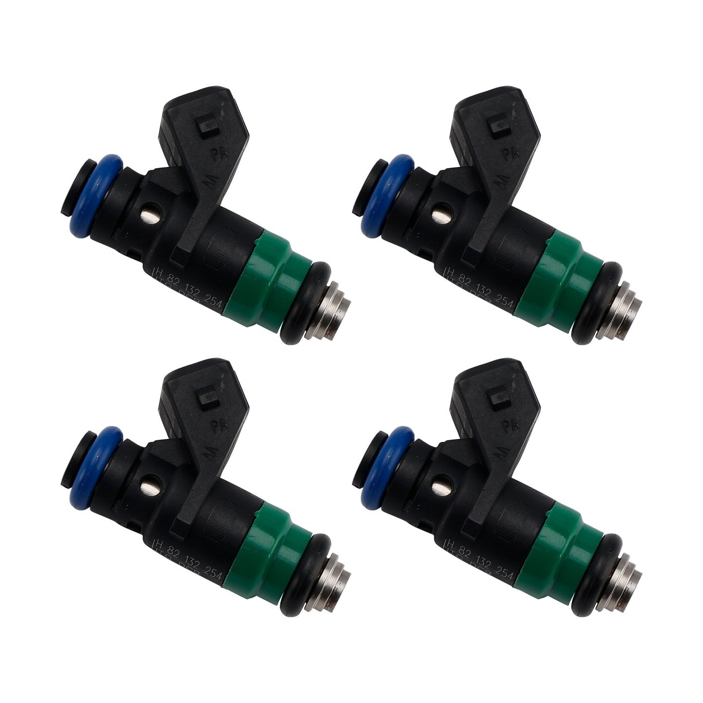 4 pezzi iniettori carburante per Dacia Renault Clio II 1.4 16V 1.6 16V H82132254