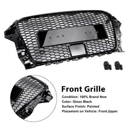 Griglia della griglia del paraurti anteriore stile RS3 per Audi A3 Sline S3 2013-2016 con ACC