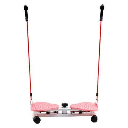 AB Twister Board, capacità 150 kg e 20 dB, ultra silenzioso, antiscivolo, per casa, palestra, attrezzatura per allenamento per donne, pancia grassa, rosa, macchina per torcere la vita, strumento fitness
