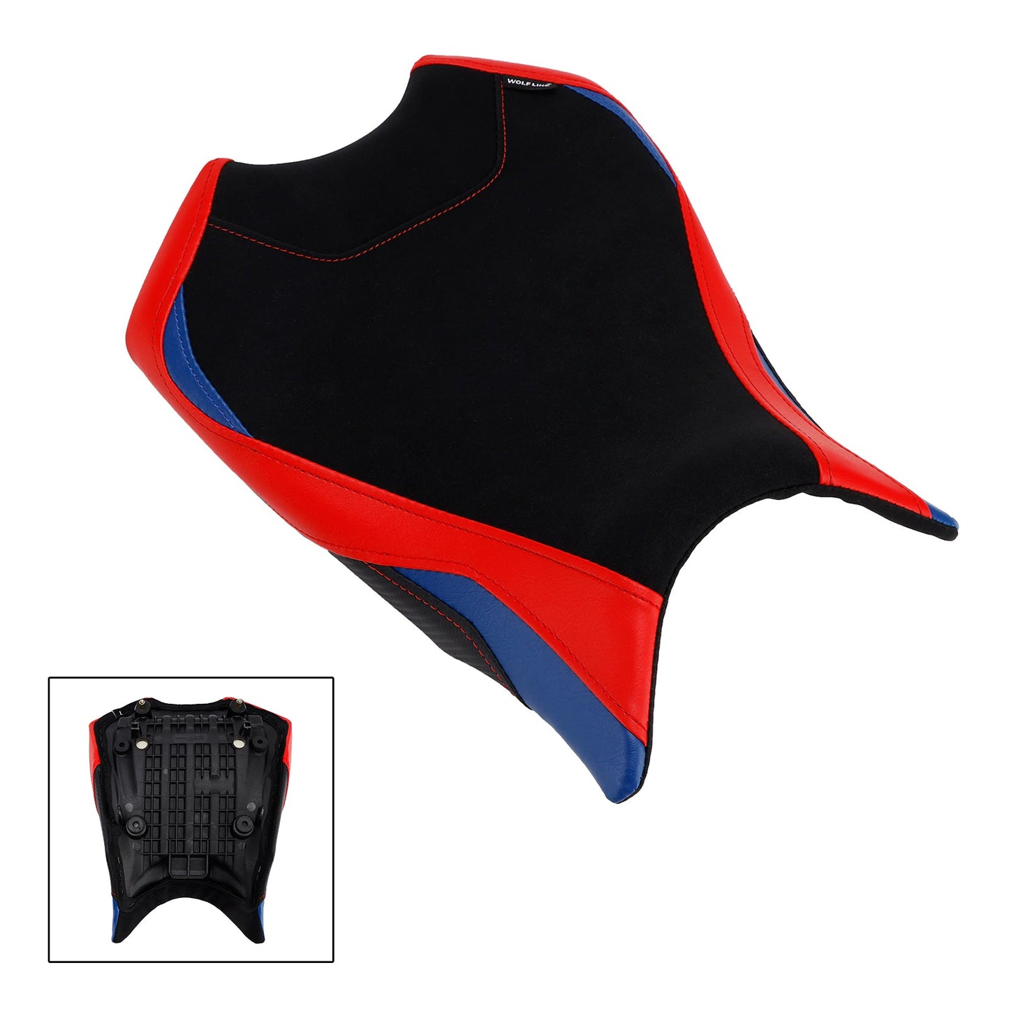 Cuscino inferiore per sedile anteriore Raider Honda Cbr250Rr 2017-2025, nero