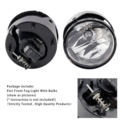 Coppia di fari fendinebbia anteriori con lampadine per Ford Expedition 2007-2014, lenti trasparenti