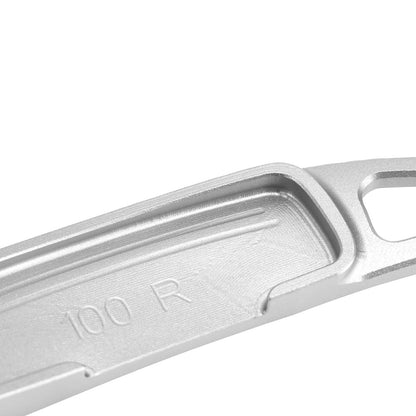 Palette del cambio al volante per Renault Arkana 2021-24 in alluminio color argento