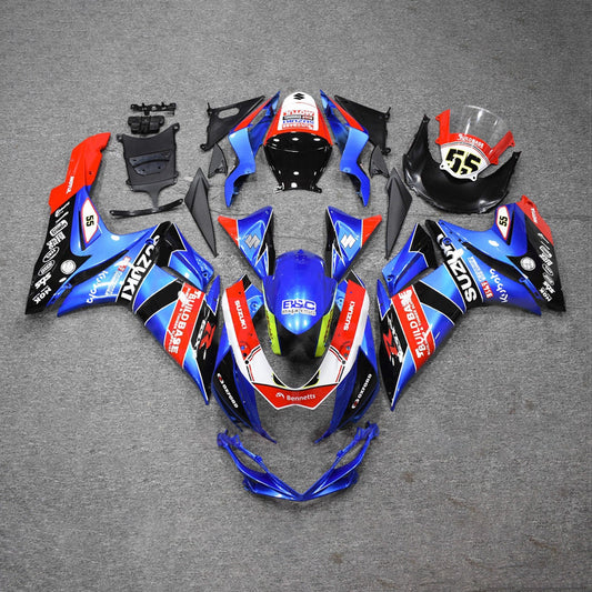 Kit carenatura iniezione plastica ABS per Suzuki GSXR 600/750 2011-2026 K11