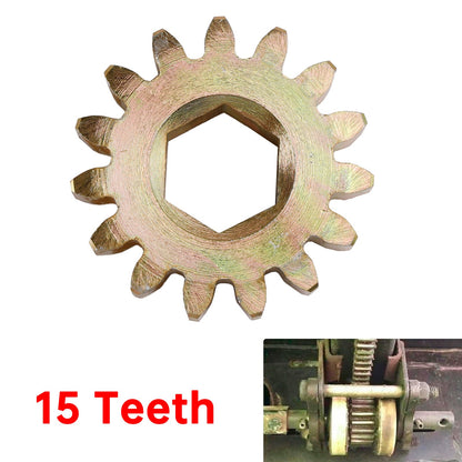2 pezzi 700612 Ingranaggio cilindrico a 15 denti 10 DP/20 PA per sistemi di scorrimento Lippert RV
