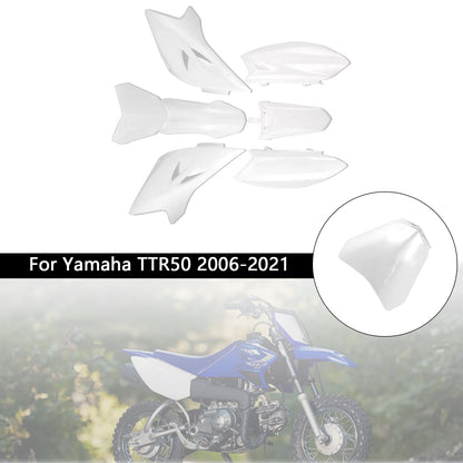 Kit plastiche per carrozzeria Yamaha TTR50 2006-2021, carenatura parafango anteriore e posteriore