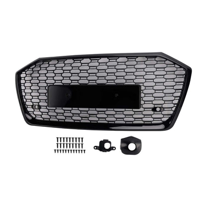 Griglia anteriore a nido d'ape in stile RS6 per Audi A6 S6 2019-2023 senza ACC