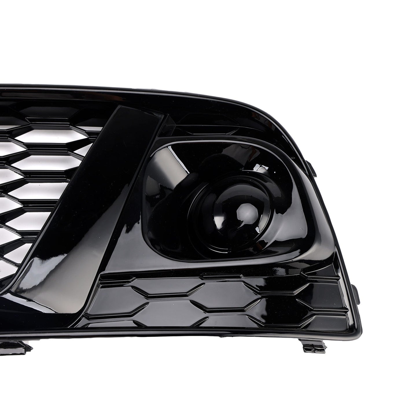 Griglia fendinebbia anteriore a nido d'ape nera Audi Q5 SQ5 2018 2019