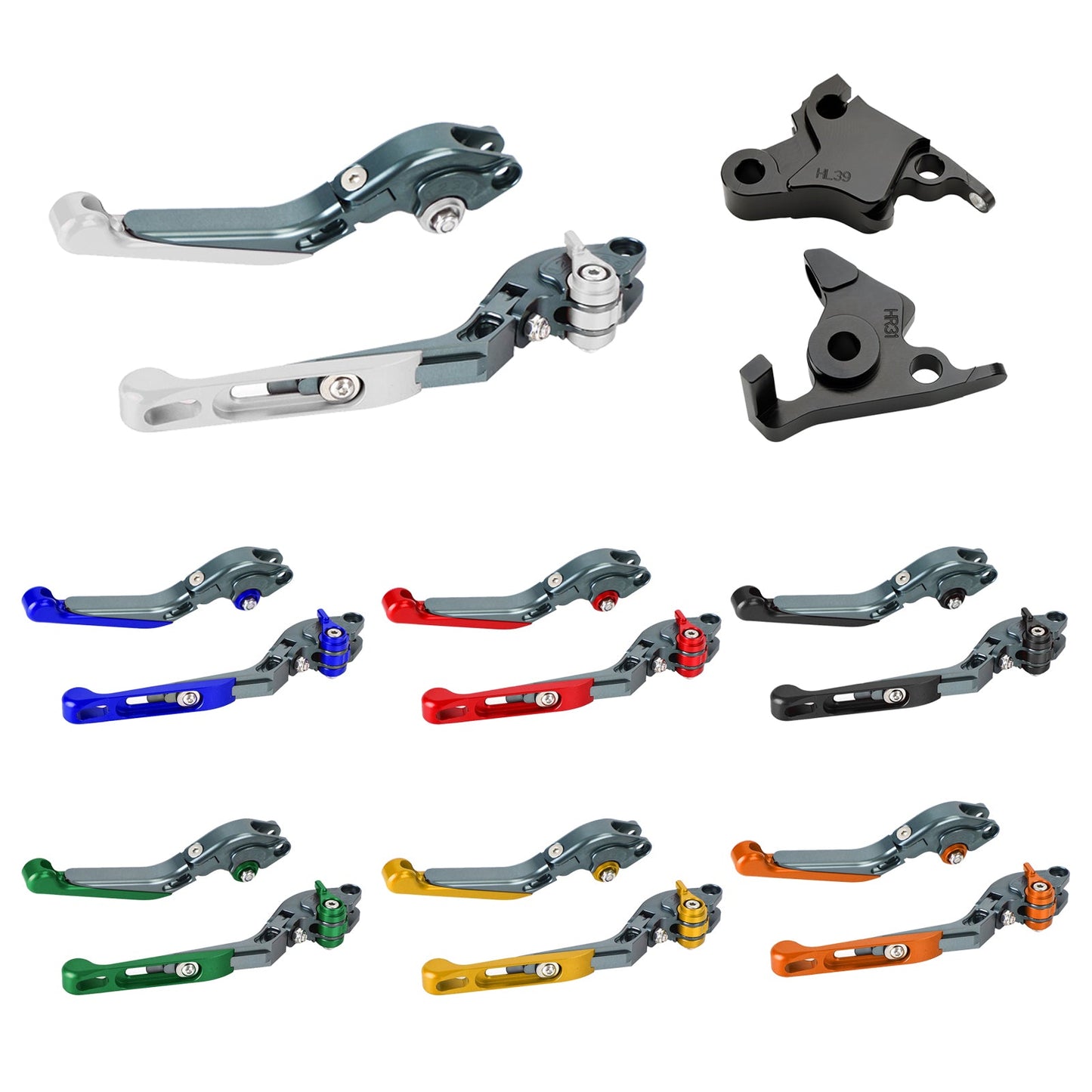 Leva freno frizione regolabile adatta per CFMOTO 450SS 450SR 21-23 450NK 23-24