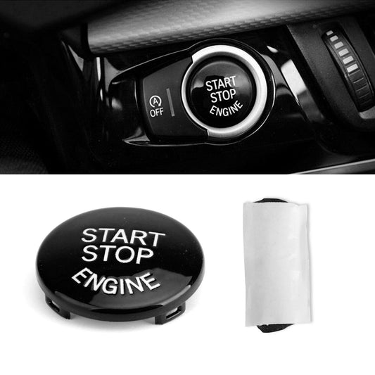 Copertura interruttore pulsante motore Start Stop per BMW E Chassis E90 E91 X5 E70 E60 Nero