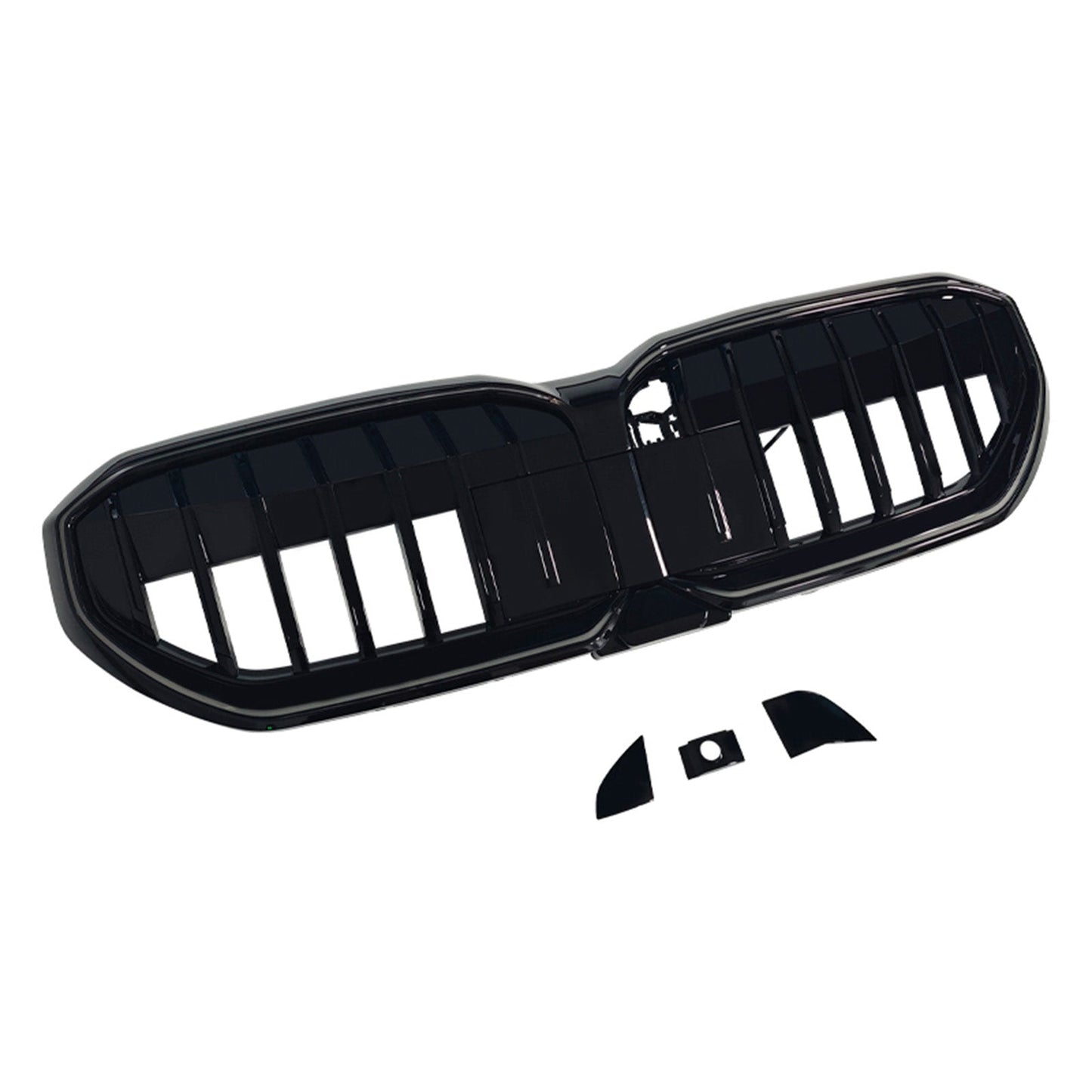 Griglia paraurti anteriore a lamelle singole per BMW Serie 5 I5 G60 G61 G68, compatibile con modelli dal 2024 in poi.