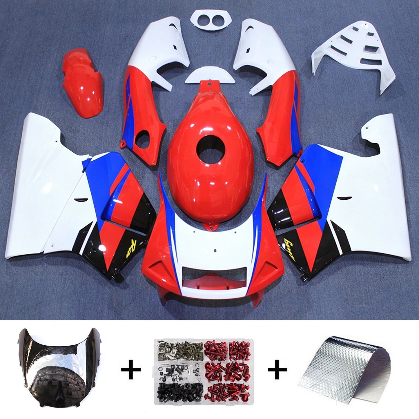 Kit di carene in plastica ABS stampate a iniezione per Honda NSR250 PGM-4 1994-1996