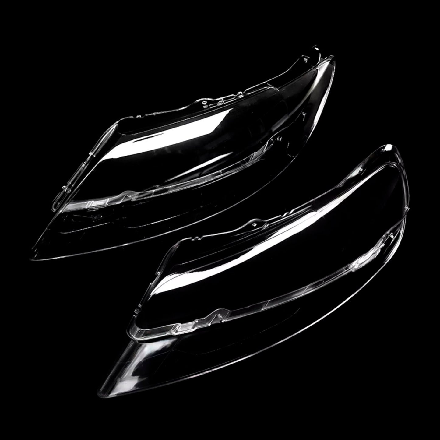 Copertura trasparente in vetro per fari anteriori (2 pezzi) per Audi Q7 2006-2015