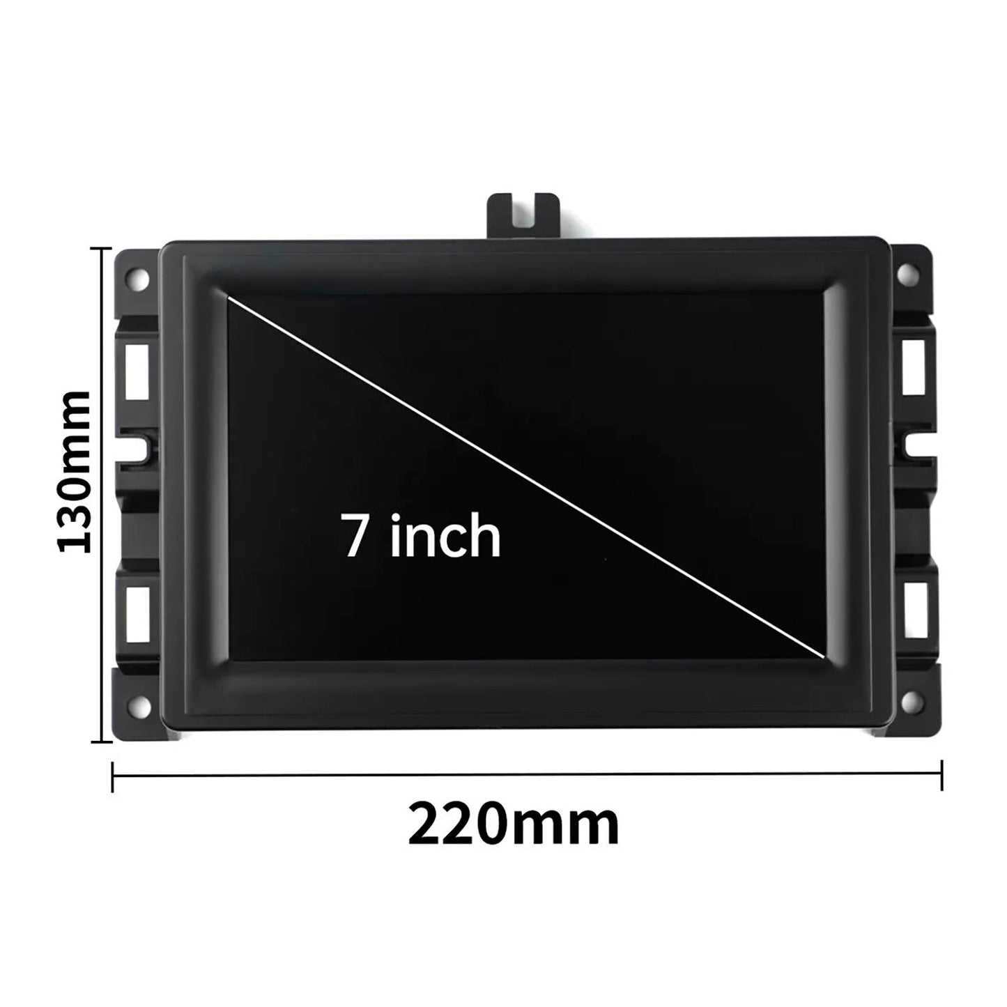 Jeep Compass 2017-2020 Autoradio con navigatore LCD touchscreen 7" TDO-WXGA0700K00057-V1