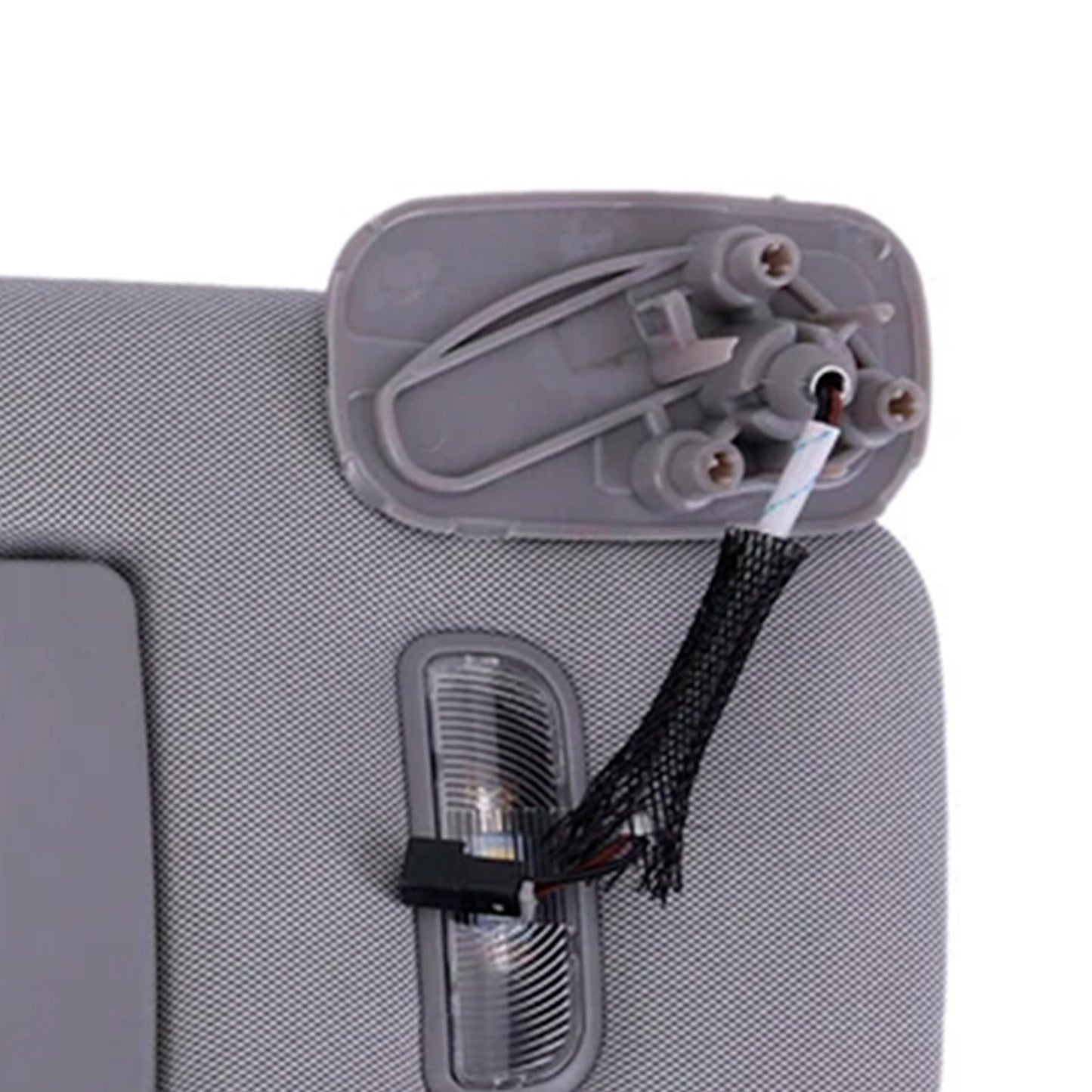 2 pezzi Visiera parasole grigia sinistra e destra 22870346 23459643 per Nissan Altima 2013-2018