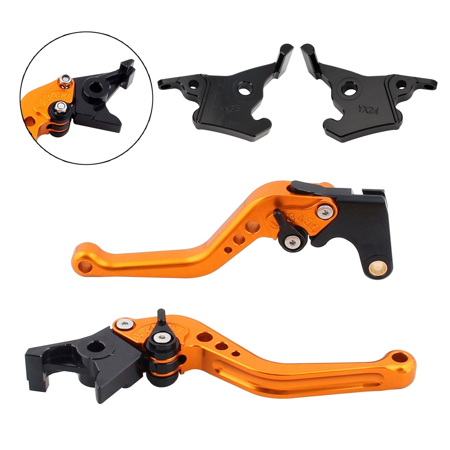 Leva frizione freno corta YAMAHA XMAX 300 2023-2025 NUOVA