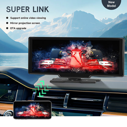 Sistema di navigazione per auto con display HD da 10,26 pollici, CarPlay, macchina all-in-one, telecamera a 12 LED