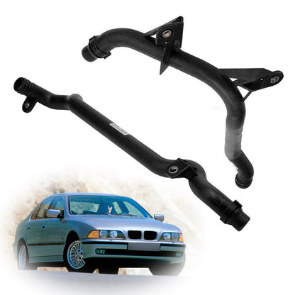 2*Tubo di ingresso del liquido di raffreddamento per riscaldatore motore ad acqua per BMW E46 E83 X3 E53 X5