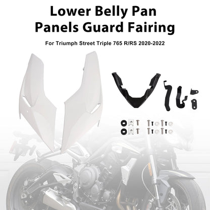 Pannelli inferiori di protezione della carenatura per Street Triple 765 R/RS 2020-2022