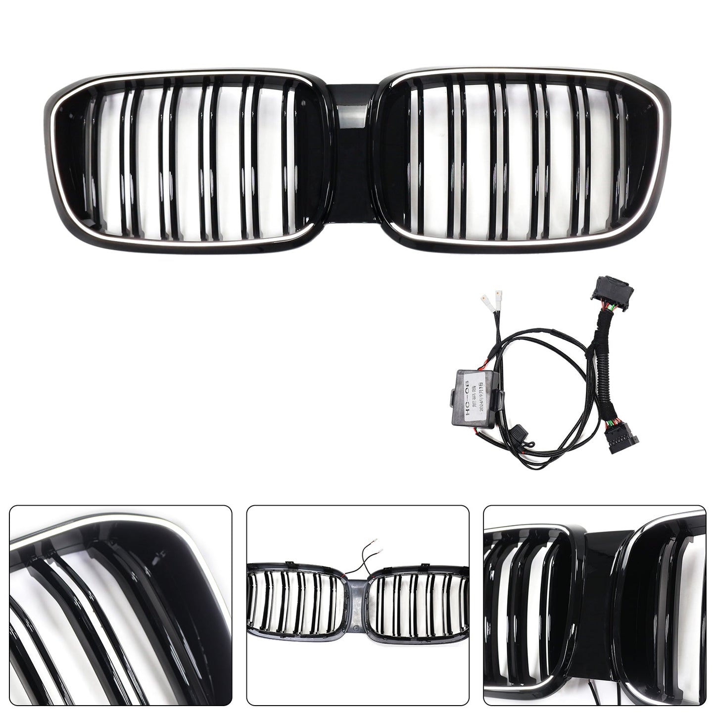 Griglia a maglie frontali a rene pre-restyling BMW X3 X3M G01 G08 2018-2021 51138469959 51138469959