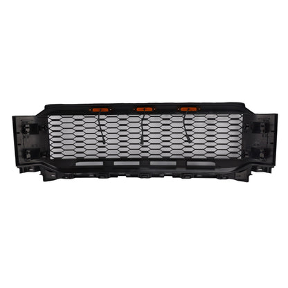 Griglia paraurti anteriore di ricambio in ABS con LED per Ford F150 Raptor 2021-2023