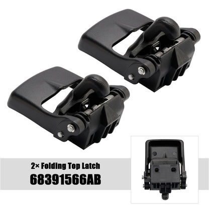 2× Chiusura superiore pieghevole 68391566AB per Jeep Wrangler Jl Gladiator 2018-2024