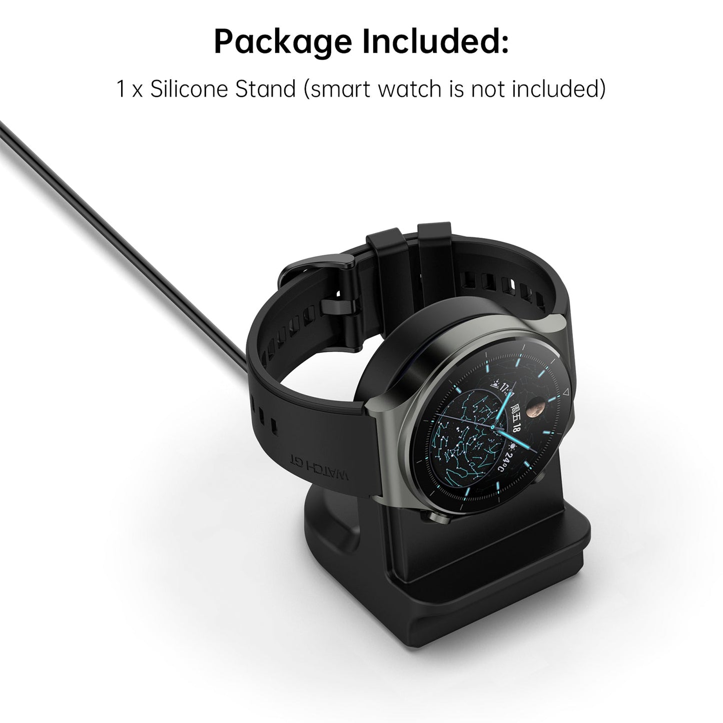 Supporto in silicone per orologio, base di ricambio per Huawei GT Runner/GT3/3/GT2 PRO