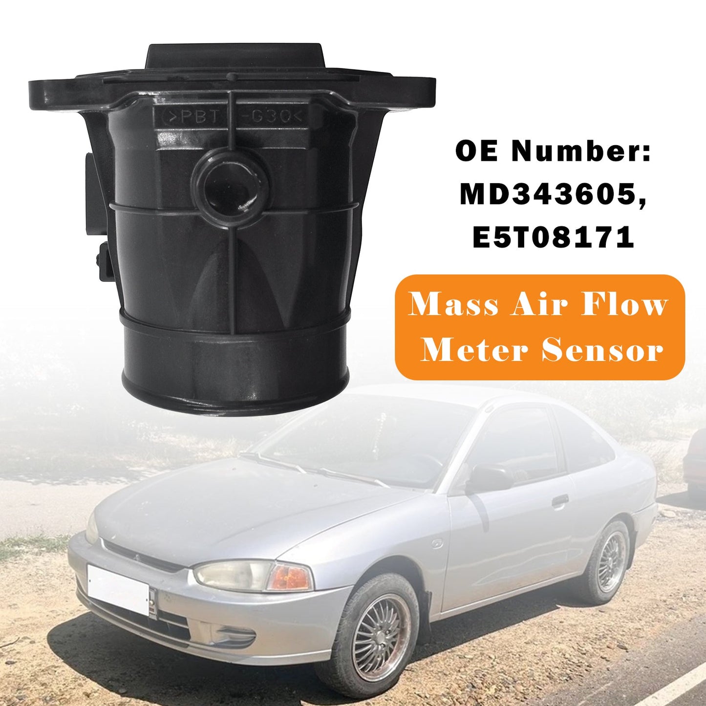 Sensore del misuratore di flusso d'aria di massa E5T08171 per Mitsubishi Lancer 2.0L Montero Sport