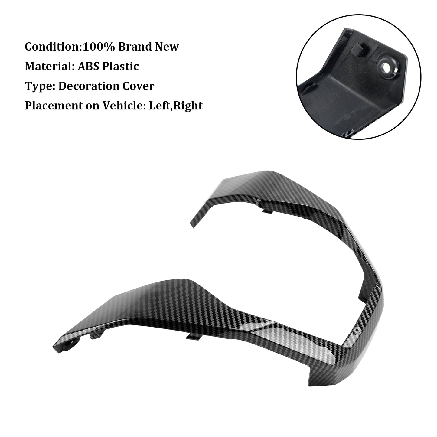2023-2024 Honda ADV 160 Manubrio Driver Coperchio inferiore scatola centrale Carenatura