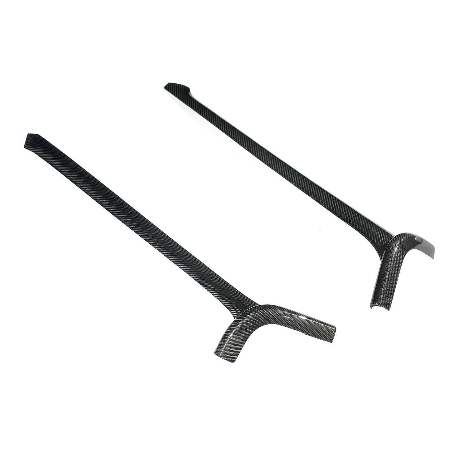 Cornice di finitura per bocchetta d'aria laterale anteriore in fibra di carbonio per Mercedes-Benz Classe G G63 G550 (modelli dal 2025 in poi).