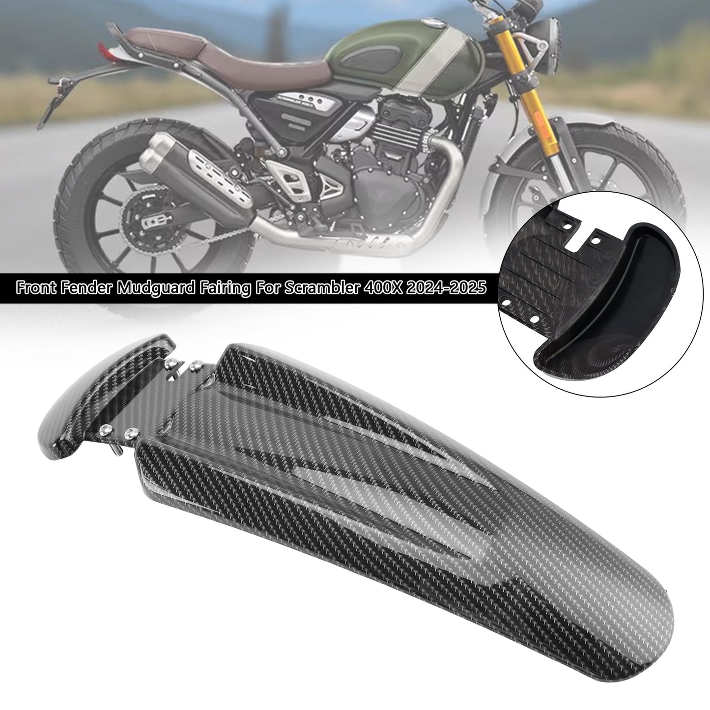 Carenatura parafango anteriore Scrambler 400X 2024-2025