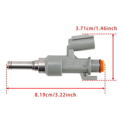 1 pz iniettore carburante per Toyota RAV4 Camry Highlander Lexus NX RX 2.5L 23250-25020