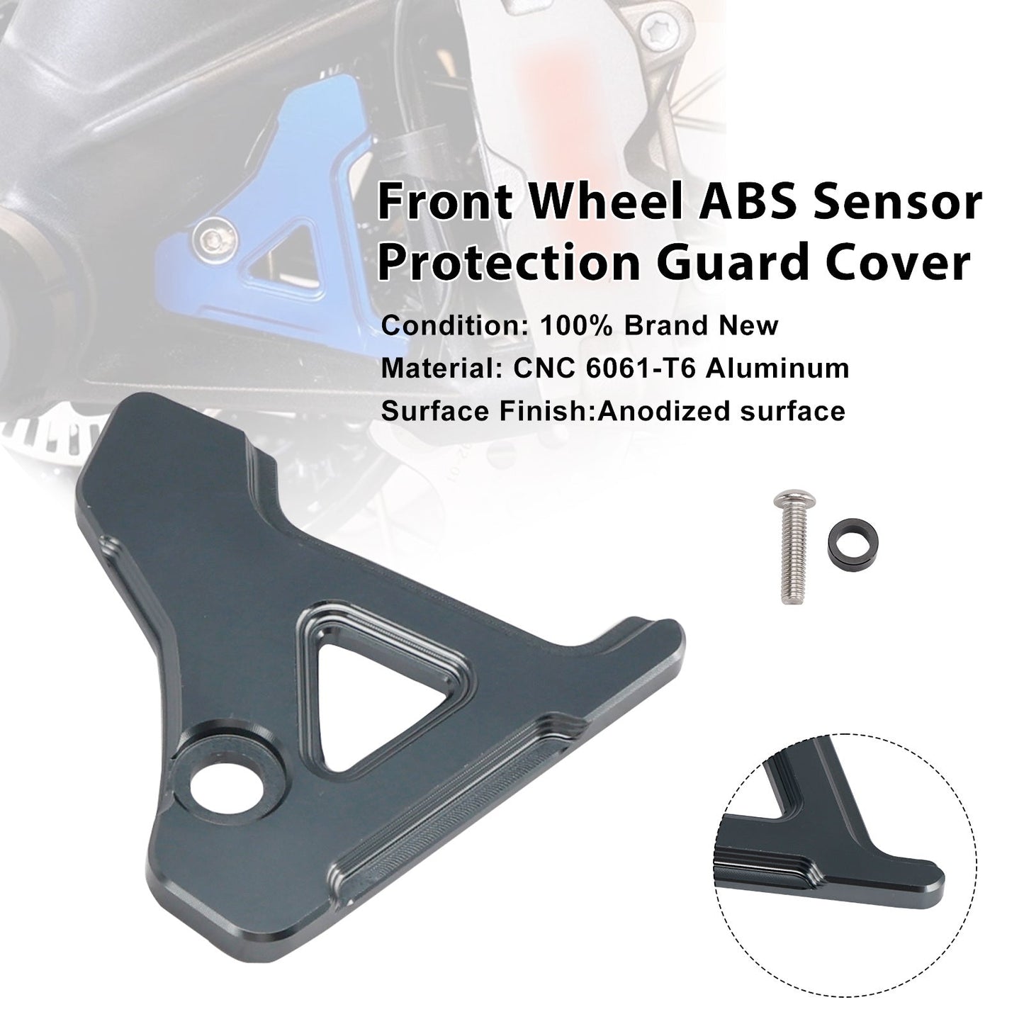 Protezione sensore ABS ruota anteriore per BMW R1300GS / ADV 23-25
