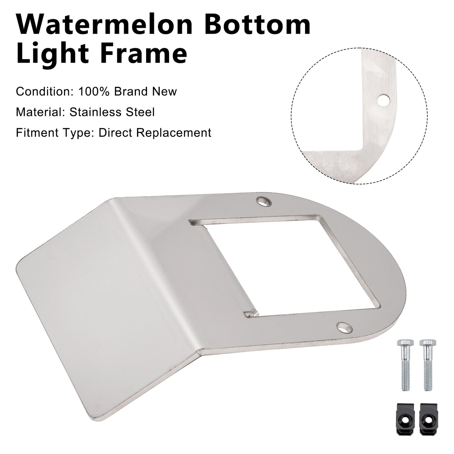 Watermelon Under Glow Frame Bracket Universal Clamp Style Mount Per Truck RV