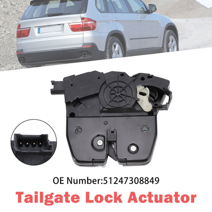 Attuatore serratura portellone posteriore 51247308849 per BMW X5 E70 xDrive 30d 30i 2006-2013