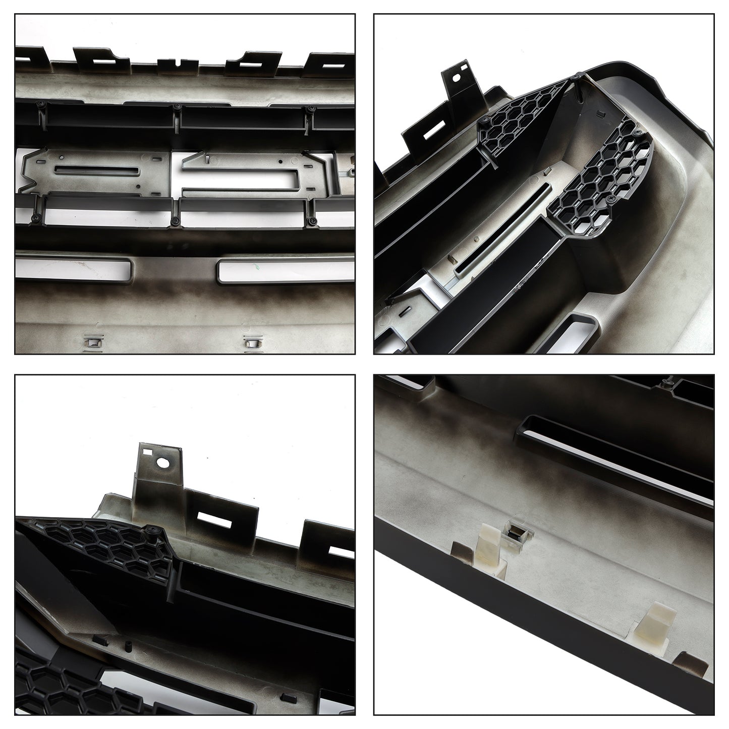 Matt Black Ranger Raccer Raptor Style Front Bumper Grill per Ford Ranger 2015-2019 T7