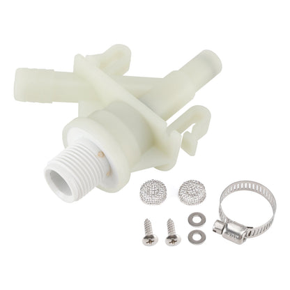 Kit valvola acqua per WC per camper/roulotte Dometic serie 300/310/320