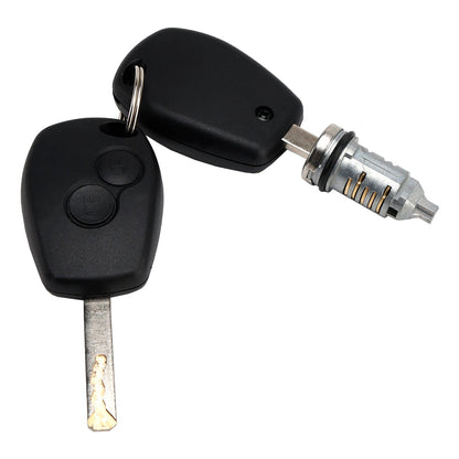 Cilindro di blocco accensione con 2 chiavi 806012544R per Renault Kangoo II Master III