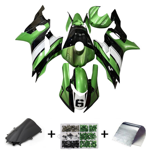 Kit carenatura iniezione in plastica ABS adatto per Yamaha YZF-R6 2017-2023