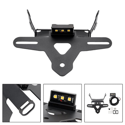 Supporto per telaio porta targa adatto per Honda CB650R CBR650R 2024-2025
